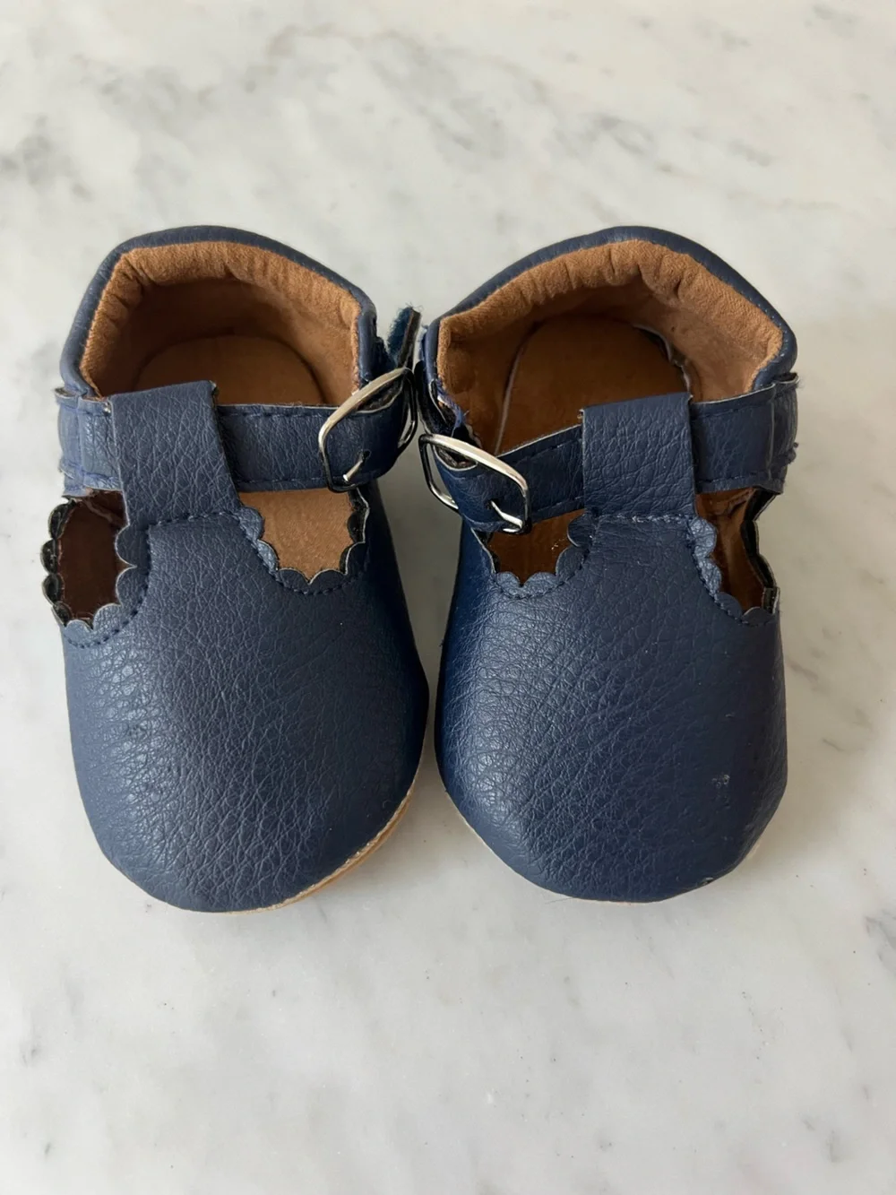 Bundle Baby Mary Jane Shoes in Navy, Red, and White